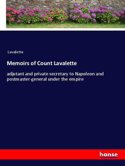 Produktbild: Memoirs of Count Lavalette