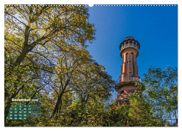 Produktbild: Ein Sommertag in Bad Freienwalde (hochwertiger Premium Wandkalender 2026 DIN A2 quer), Kunstdruck in Hochglanz