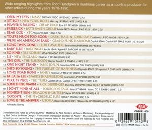 Produktbild: The Studio Wizardry Of Todd Rundgren