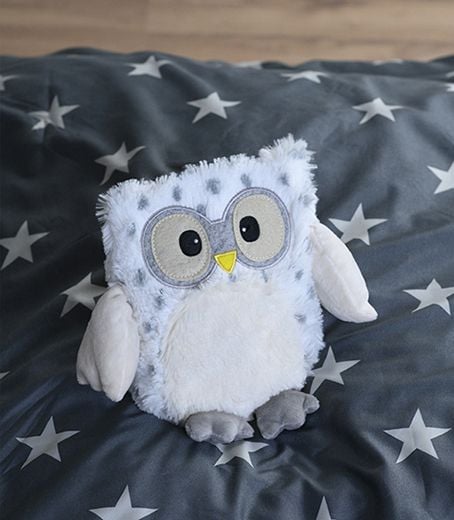 Produktbild: W&auml;rmestofftier Warmies POP! Eule wei&szlig;