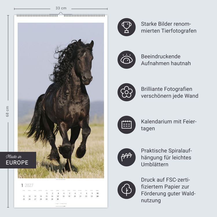 Produktbild: Pferde Kalender 2027