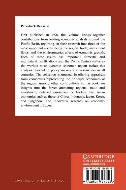 Produktbild: Economic Development and Cooperation in the Pacific Basin