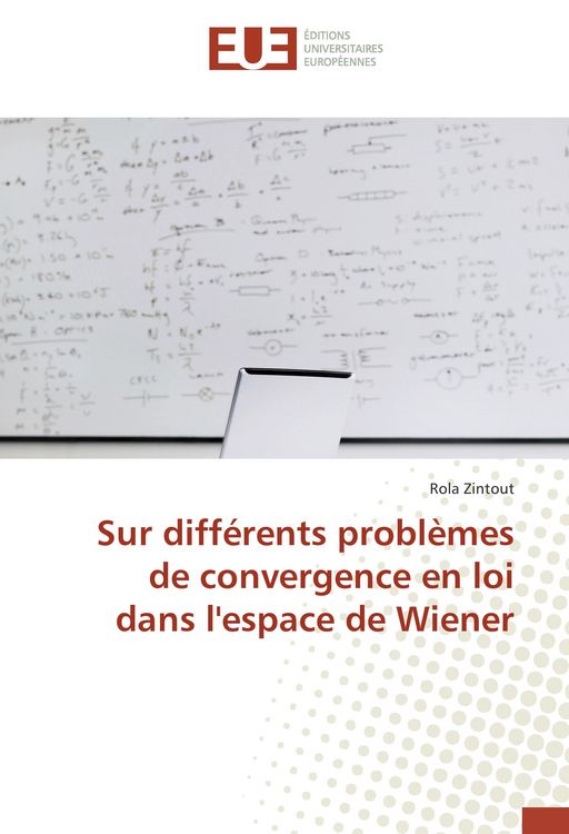 Produktbild: Sur diff&eacute;rents probl&egrave;mes de convergence en loi dans l'espace de Wiener