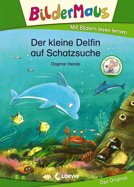 Bild vom Artikel Bildermaus - Der kleine Delfin auf Schatzsuche vom Autor Dagmar Henze