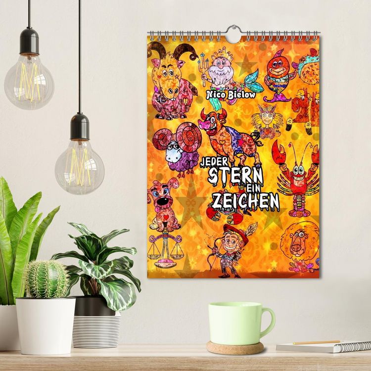 Produktbild: Jeder Stern ein Zeichen (Wandkalender 2026 DIN A4 hoch), CALVENDO Monatskalender