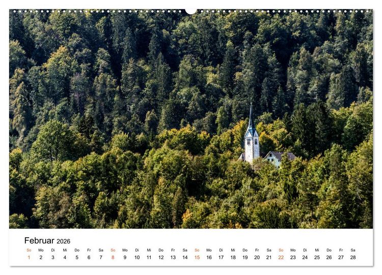 Produktbild: Oberkrain und Triglav-Nationalpark (Wandkalender 2026 DIN A2 quer), CALVENDO Monatskalender