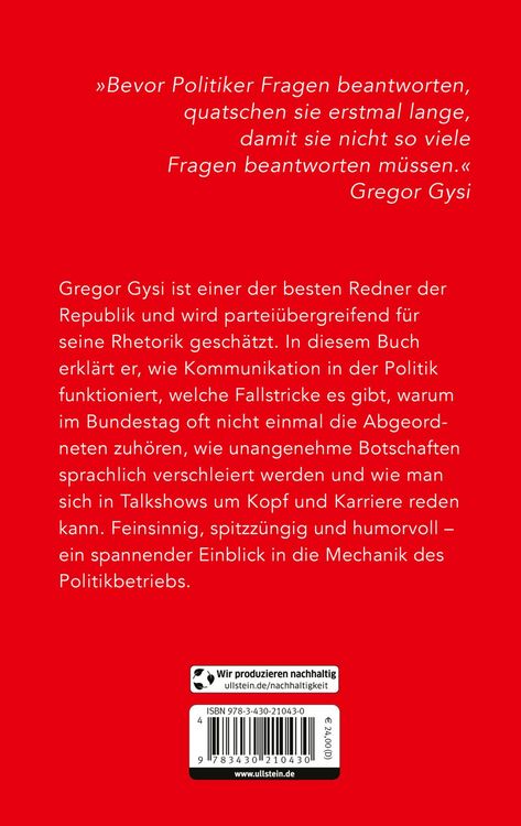 Produktbild: Was Politiker nicht sagen