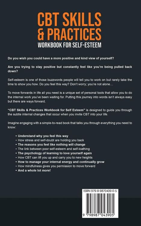 Produktbild: CBT Skills & Practices Workbook for Self Esteem