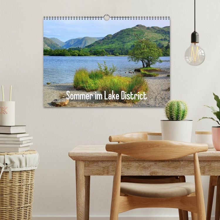 Produktbild: Sommer im Lake District (Wandkalender 2026 DIN A3 quer), CALVENDO Monatskalender