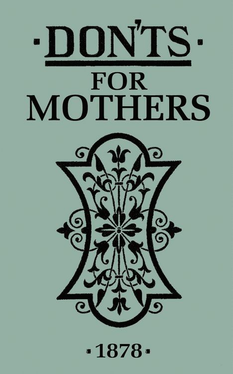 Produktbild: Don'ts for Mothers