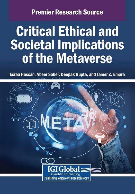 Produktbild: Critical Ethical and Societal Implications of the Metaverse