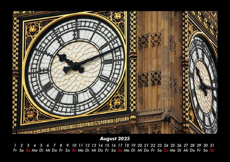 Produktbild: London 2025 Fotokalender DIN A3