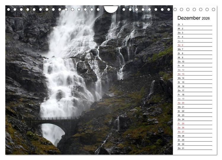 Produktbild: Norwegen und seine Sch&ouml;nheiten 2026 (Wandkalender 2026 DIN A4 quer), CALVENDO Monatskalender