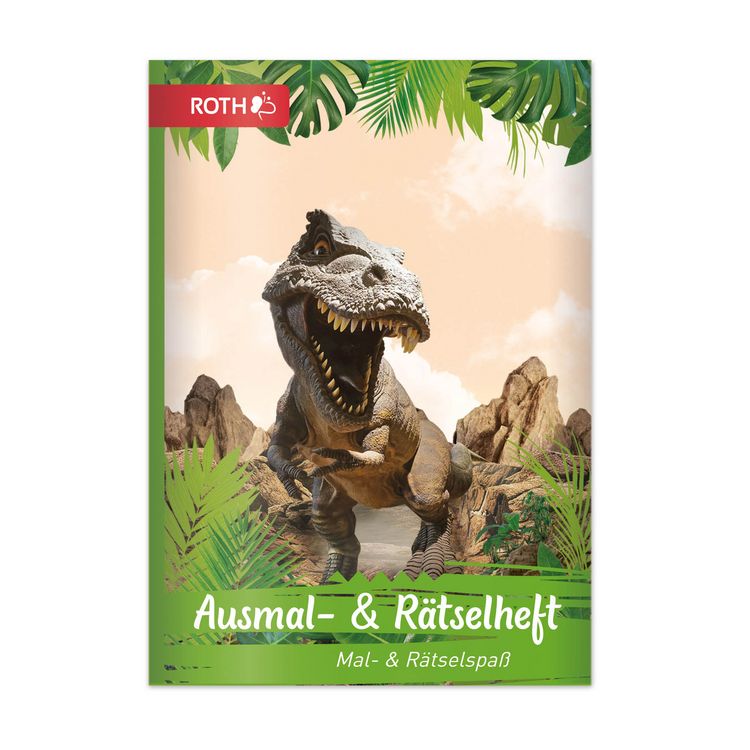 Produktbild: Ausmal-Set+Buntstifte, Tyrannosaurus