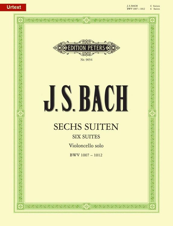 Produktbild: Cello Suites BWV 1007-1012 for Cello Solo