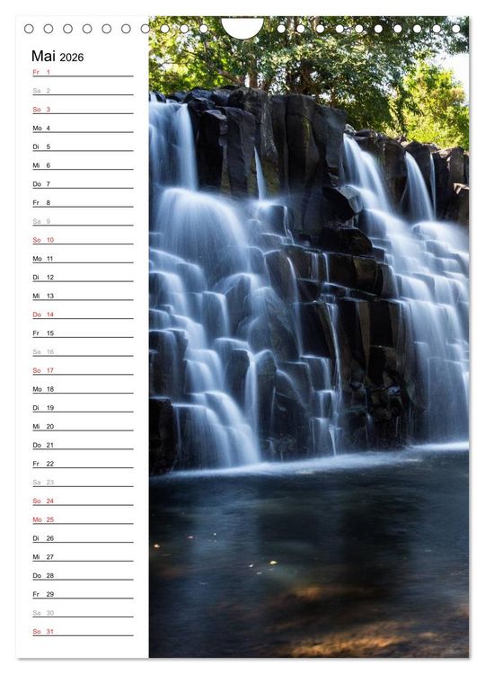 Produktbild: Faszination Wasserfall (Wandkalender 2026 DIN A4 hoch), CALVENDO Monatskalender