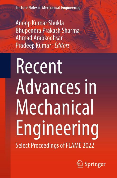 Produktbild: Recent Advances in Mechanical Engineering