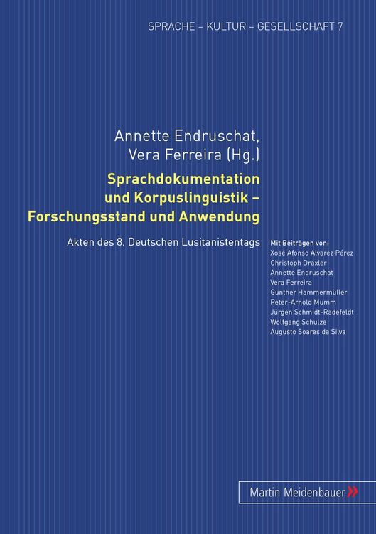 Produktbild: Sprachdokumentation und Korpuslinguistik &ndash; Forschungsstand und Anwendung