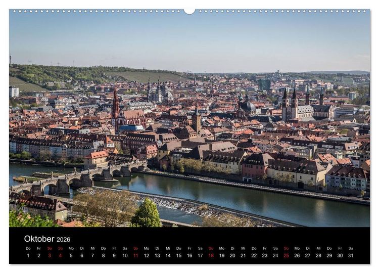 Produktbild: Malerisches Frankenland (hochwertiger Premium Wandkalender 2026 DIN A2 quer), Kunstdruck in Hochglanz