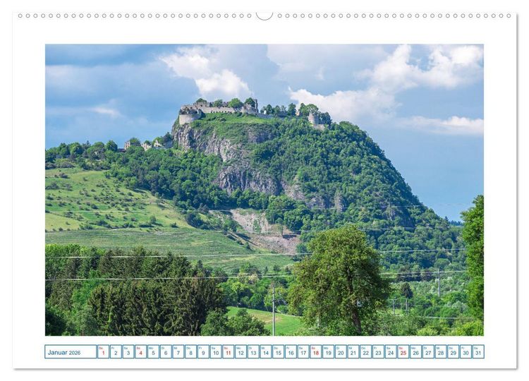 Produktbild: HEGAUBERGE (Wandkalender 2026 DIN A2 quer), CALVENDO Monatskalender