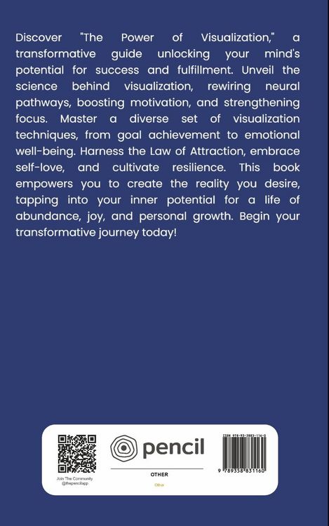 Produktbild: The Power of Visualization Harnessing Your Imagination to Manifest Success