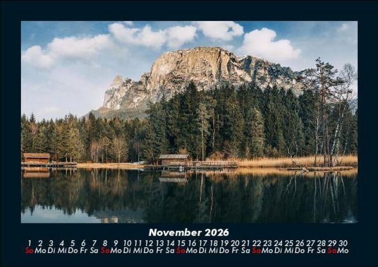Produktbild: Berge 2026 Fotokalender DIN A5
