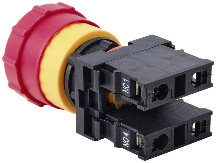 Produktbild: TRU COMPONENTS TC-10091064 ONPOW26-11TSA Not-Aus-Schalter 250V 5A IP40 1St.