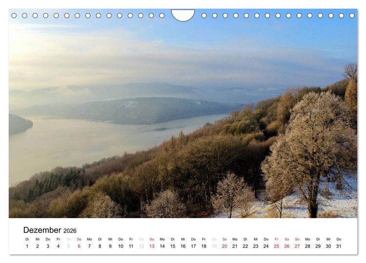 Produktbild: Mein Edersee 2026 (Wandkalender 2026 DIN A4 quer), CALVENDO Monatskalender