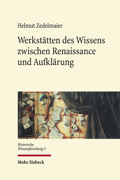 Produktbild: Werkst&auml;tten des Wissens zwischen Renaissance und Aufkl&auml;rung
