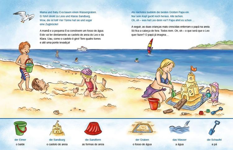 Produktbild: Am Meer (Deutsch-Portugiesisch)