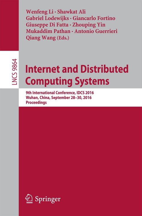 Produktbild: Internet and Distributed Computing Systems