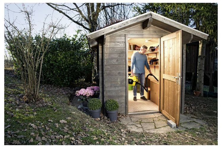 Produktbild: K&auml;rcher Home & Garden WD 1 Compact Battery 1.198-301.0 Nass-/Trockensauger 230 W 7 l inkl. 1 Akku