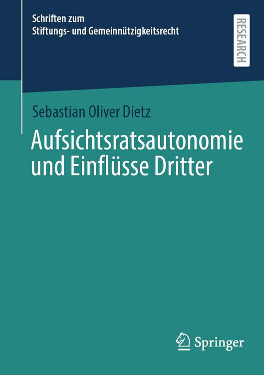 Produktbild: Aufsichtsratsautonomie und Einfl&uuml;sse Dritter