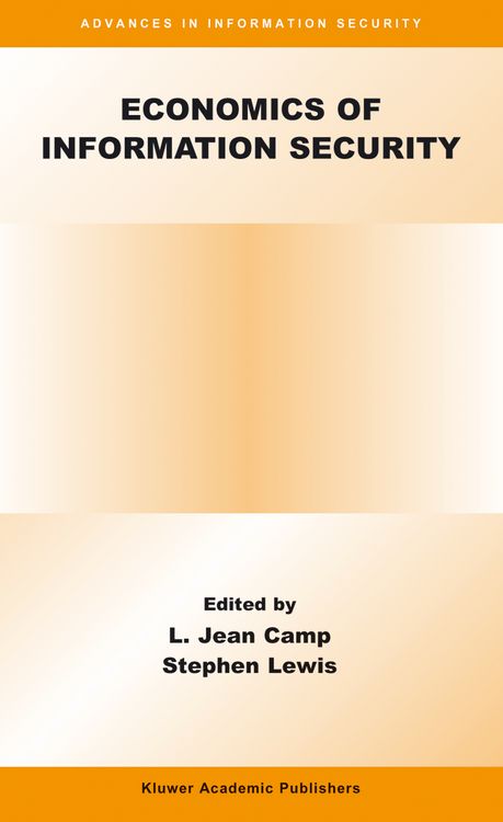 Produktbild: Economics of Information Security