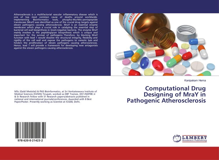 Produktbild: Computational Drug Designing of MraY in Pathogenic Atherosclerosis