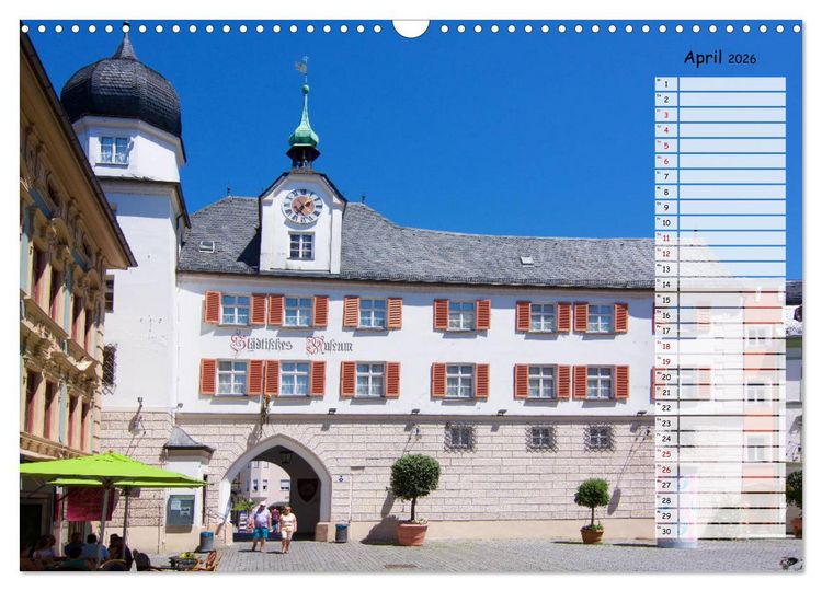 Produktbild: Eine Perle Oberbayerns - Rosenheim (Wandkalender 2026 DIN A3 quer), CALVENDO Monatskalender