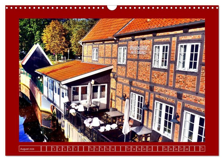 Produktbild: 625 Jahre Otterndorf - Gr&uuml;ne Stadt am Meer (Wandkalender 2026 DIN A3 quer), CALVENDO Monatskalender