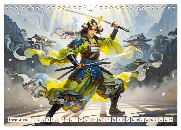 Produktbild: Im Schatten des Katana (Wandkalender 2027 DIN A4 quer), CALVENDO Monatskalender