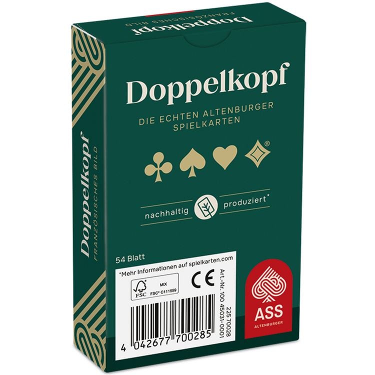Produktbild: Doppelkopf, franz&ouml;sisches Bild, in Faltschachtel