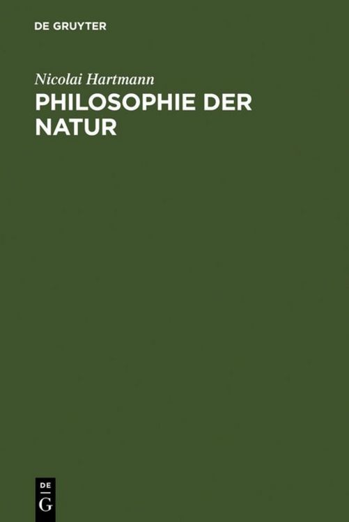 Produktbild: Philosophie der Natur
