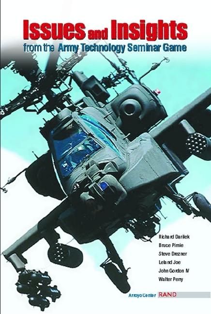 Produktbild: Issues and Insights from the Army Technology Seminar Game