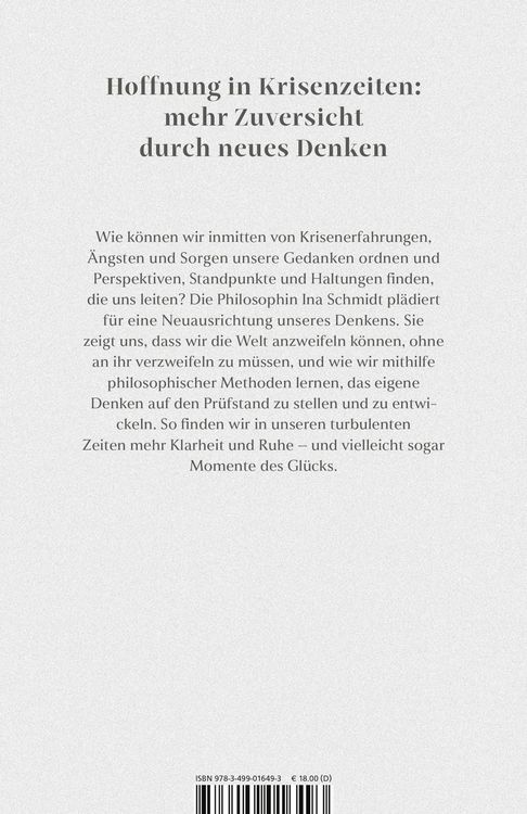 Produktbild: Wof&uuml;r es sich zu denken lohnt