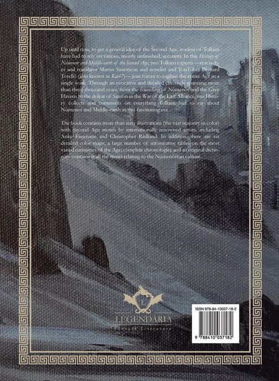 Produktbild: History of N&uacute;menor and Middle-earth of the Second Age