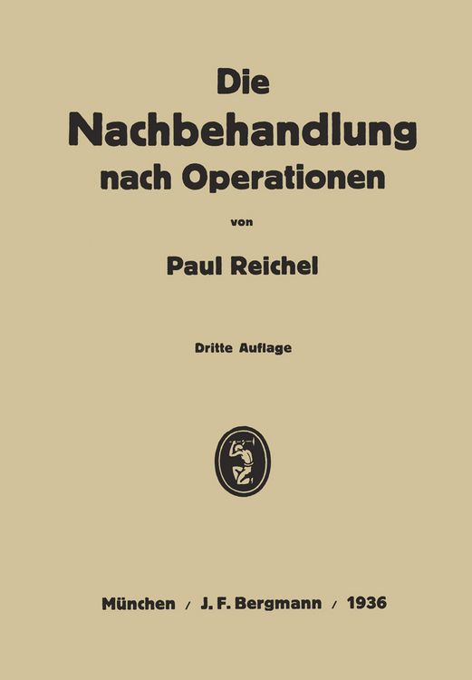 Produktbild: Die Nachbehandlung nach Operationen