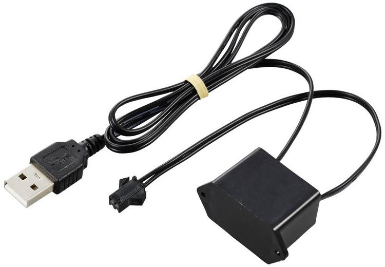 Produktbild: TRU COMPONENTS EL-Inverter 5 V/DC Schwarz (L x B x H) 40 x 18 x 23mm