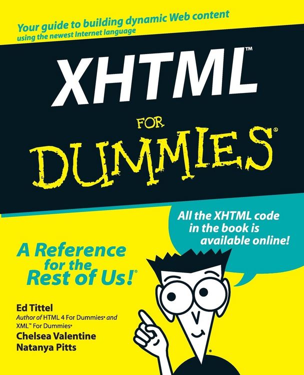 Produktbild: XHTML for Dummies [With CDROM]