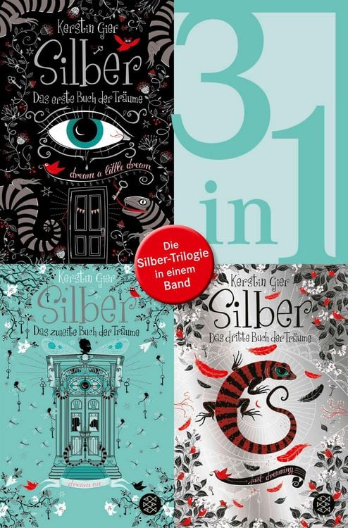 Produktbild: Silber - Das erste Buch der Tr&auml;ume / Das zweite Buch der Tr&auml;ume / Das dritte Buch der Tr&auml;ume - Die Silber-Trilogie in einem Band