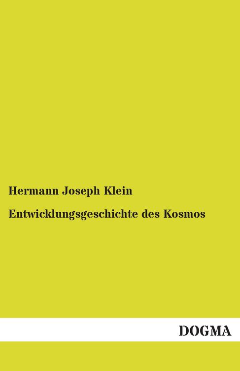 Produktbild: Entwicklungsgeschichte des Kosmos