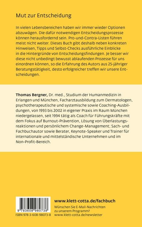 Produktbild: Gute Entscheidungen treffen