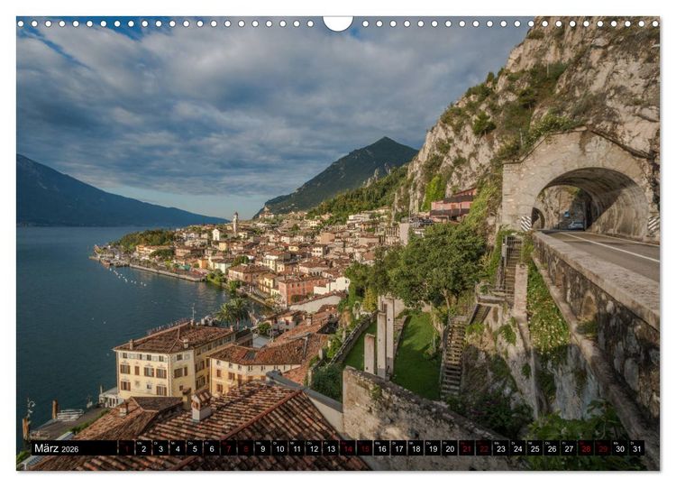 Produktbild: Gardasee - Impressionen aus der Lombardei (Wandkalender 2026 DIN A3 quer), CALVENDO Monatskalender